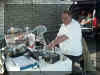 Dave Kisbey, working his motor magic~