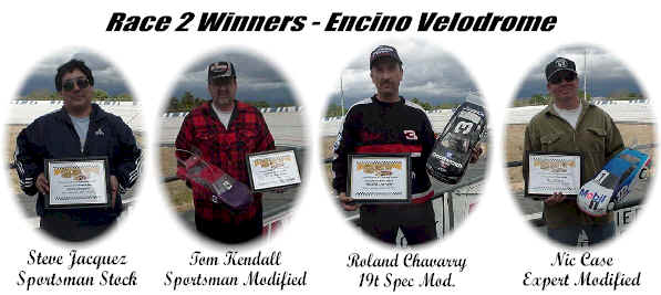 Race 2 winners